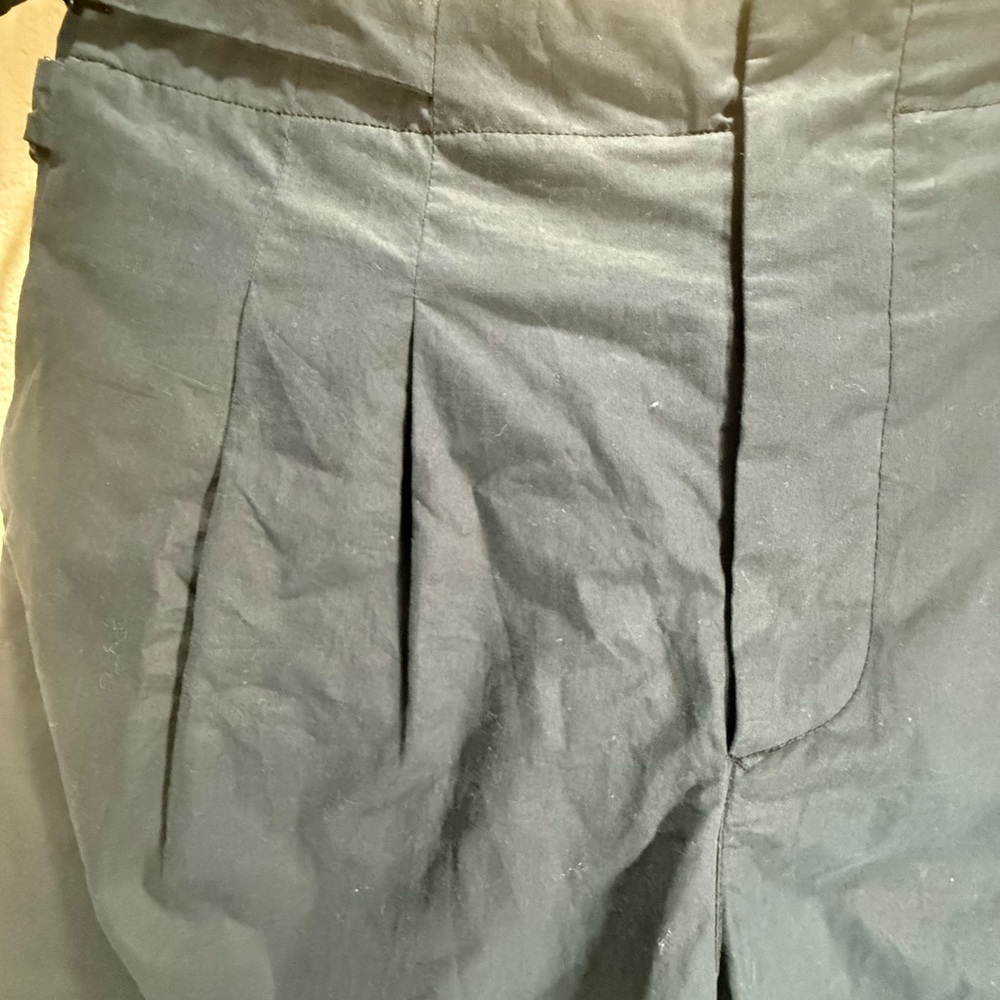 Helmut Lang Tech Fabric Shorts Navy Size 32 Modern Minimal - Picture 6 of 13